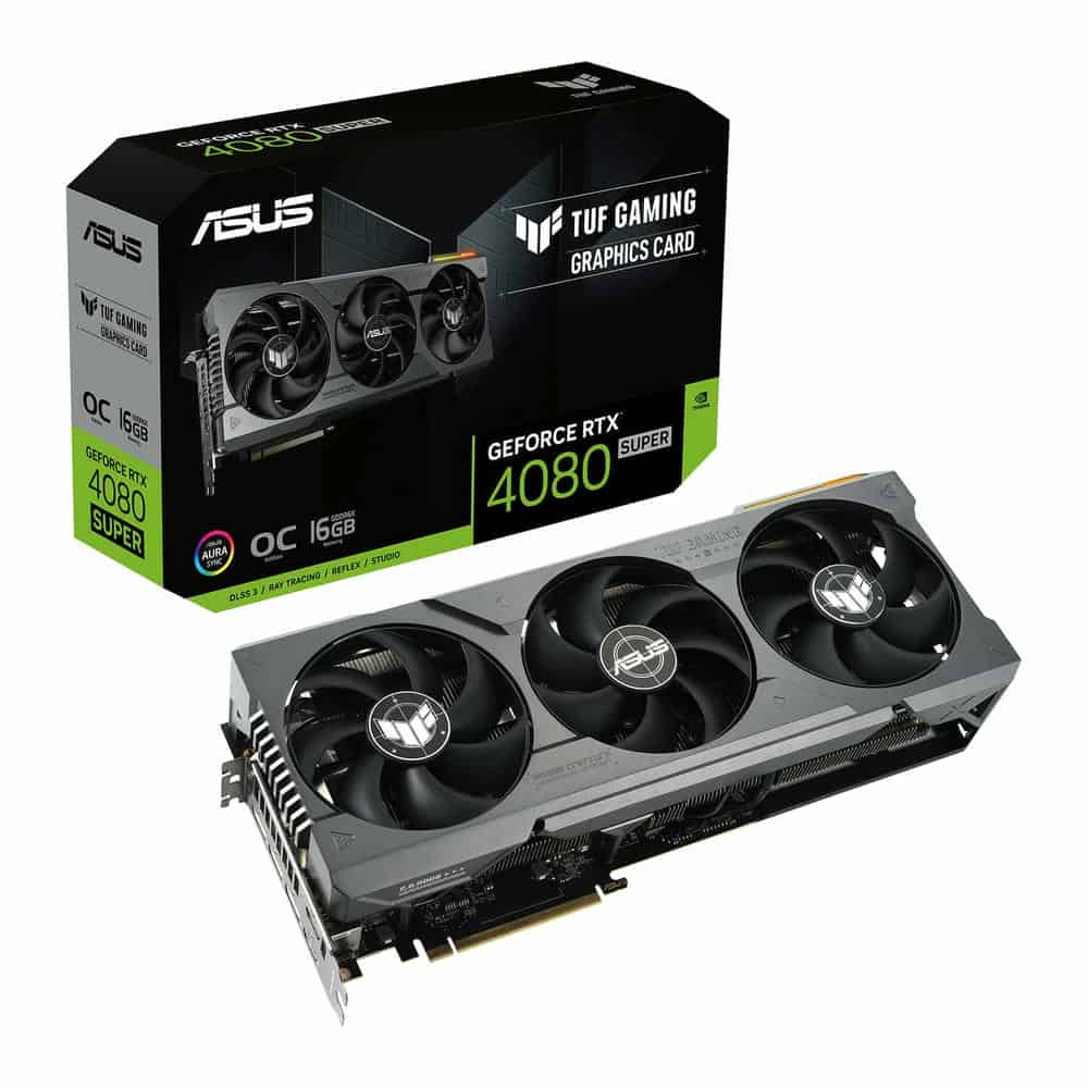 ASUS NVIDIA GeForce RTX 4080 SUPER 16GB TUF Gaming OC Ada Lovelace Graphics Card